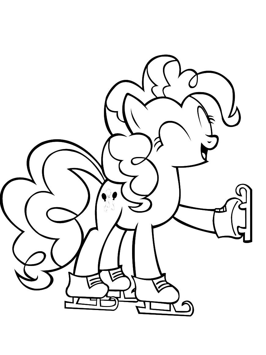 Раскраска My little pony (моя маленькая пони) Раскраска My little pony (моя маленькая пони)