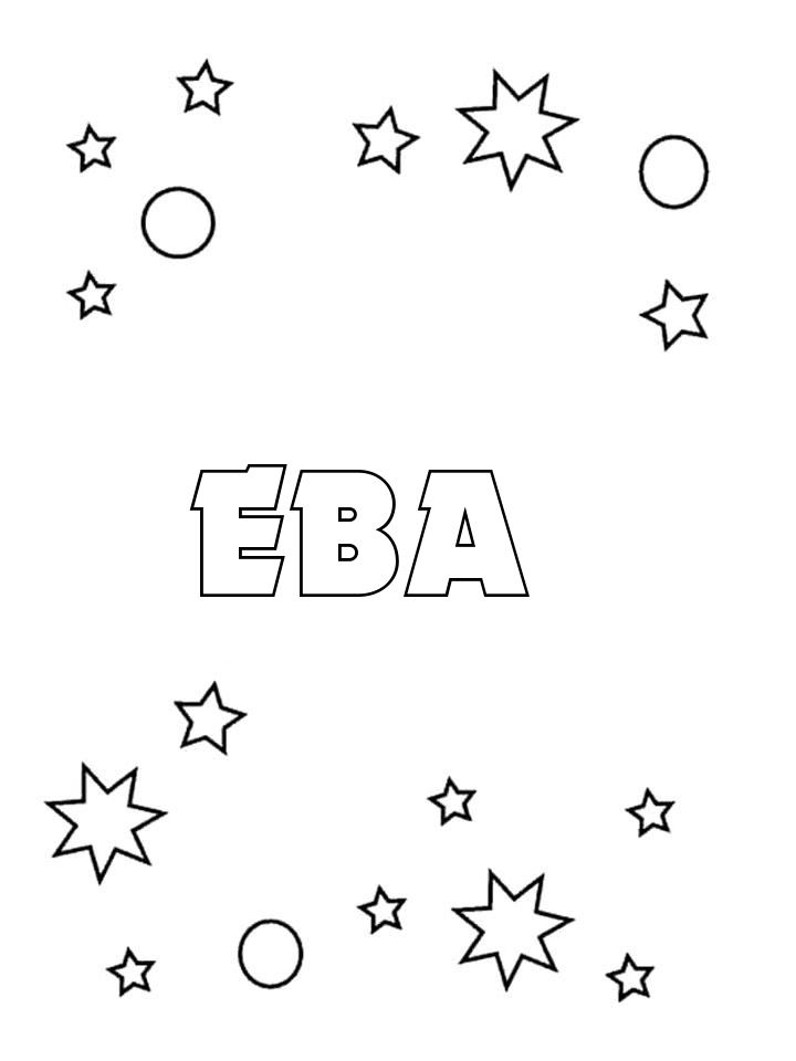 Раскраска Ева Раскраска Ева