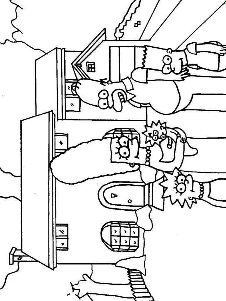 Раскраска Симпсоны (Simpsons) Раскраска Симпсоны (Simpsons)