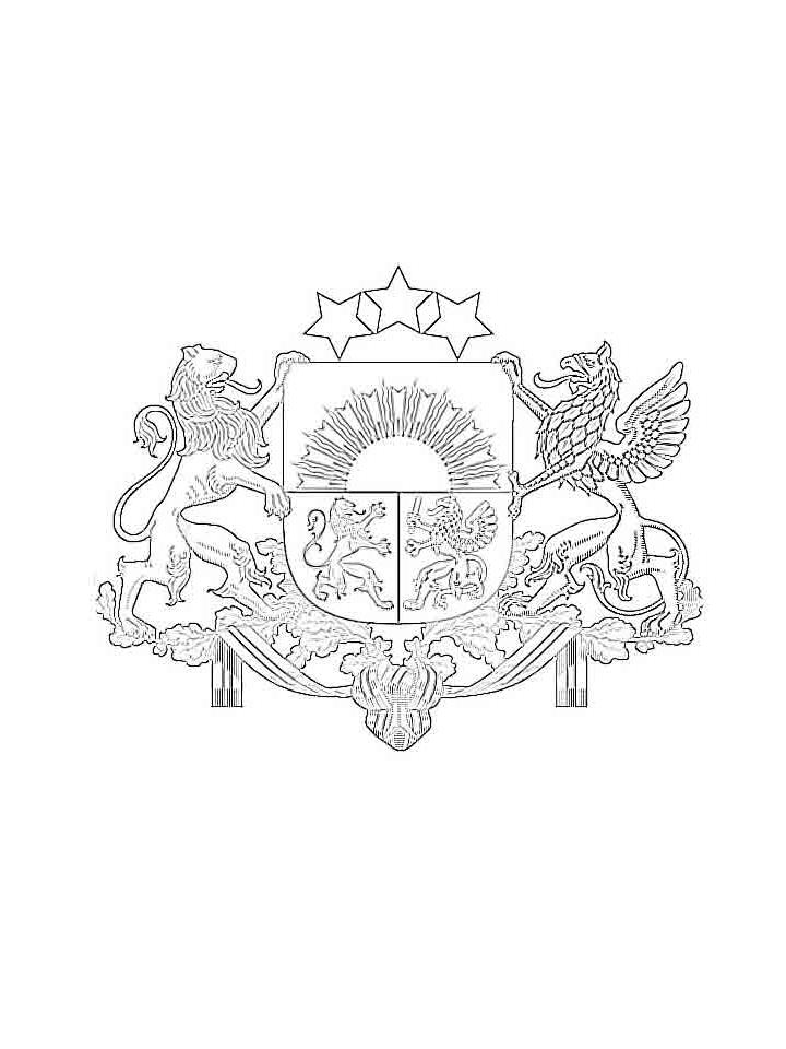 Раскраска Гербы Раскраска Гербы