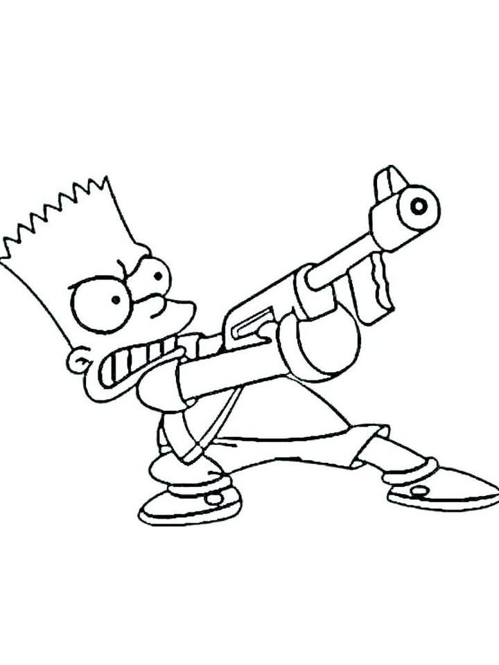 Раскраска Симпсоны (Simpsons) Раскраска Симпсоны (Simpsons)