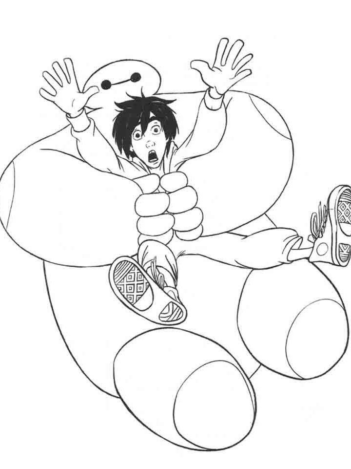 Раскраска Город героев (Big Hero 6) Раскраска Город героев (Big Hero 6)
