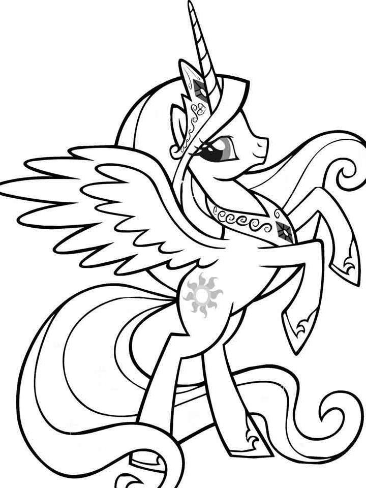 Раскраска My little pony (моя маленькая пони) Раскраска My little pony (моя маленькая пони)