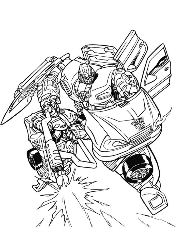 Раскраска Трансформеры (Transformers) Раскраска Трансформеры (Transformers)
