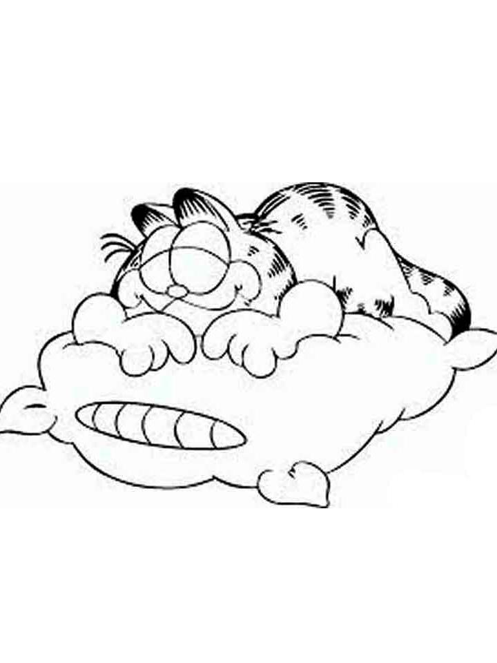 Раскраска Гарфилд (Garfield) Раскраска Гарфилд (Garfield)
