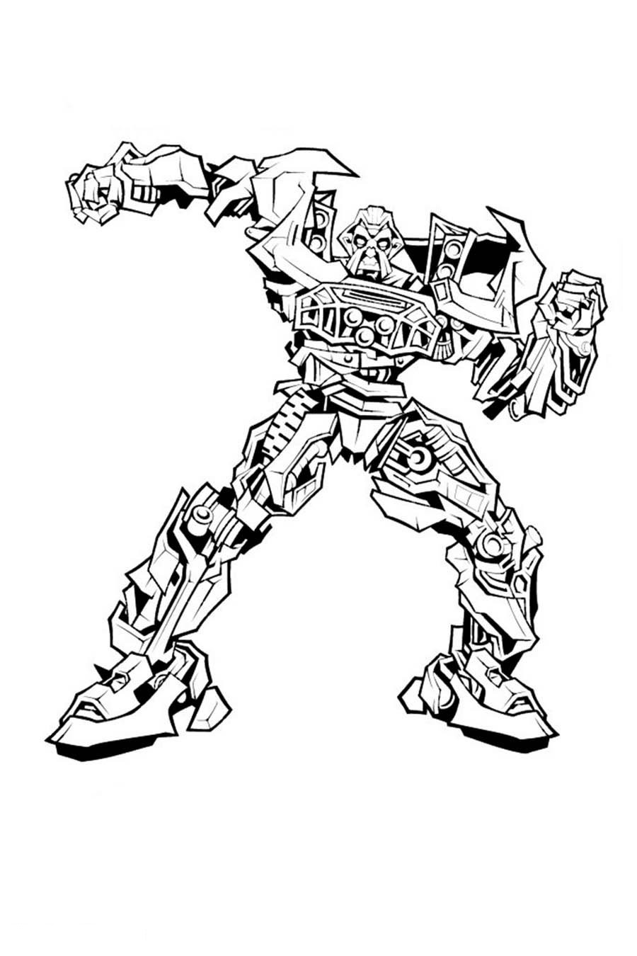 Раскраска Трансформеры (Transformers) Раскраска Трансформеры (Transformers)