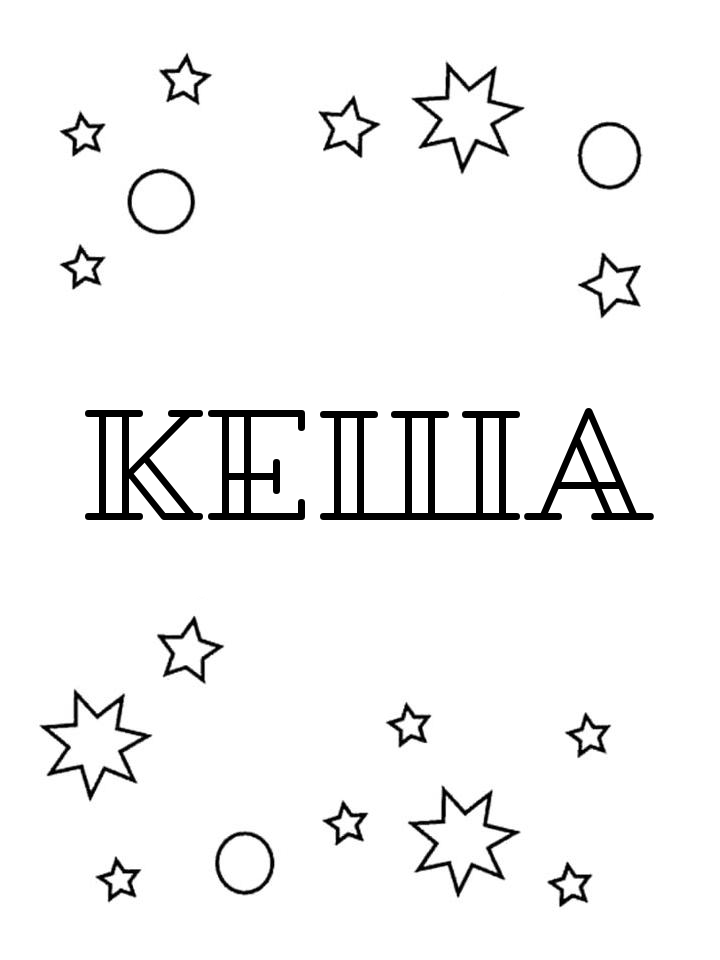 Раскраска Кеша