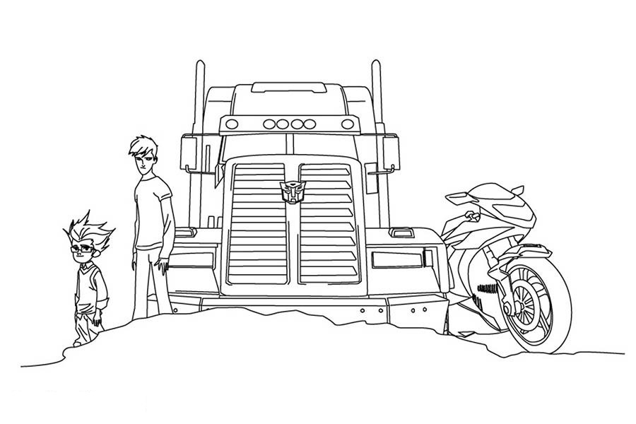 Раскраска Трансформеры (Transformers) Раскраска Трансформеры (Transformers)
