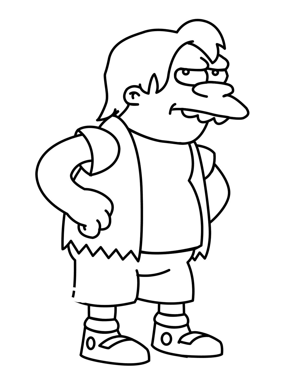 Раскраска Симпсоны (Simpsons) Раскраска Симпсоны (Simpsons)