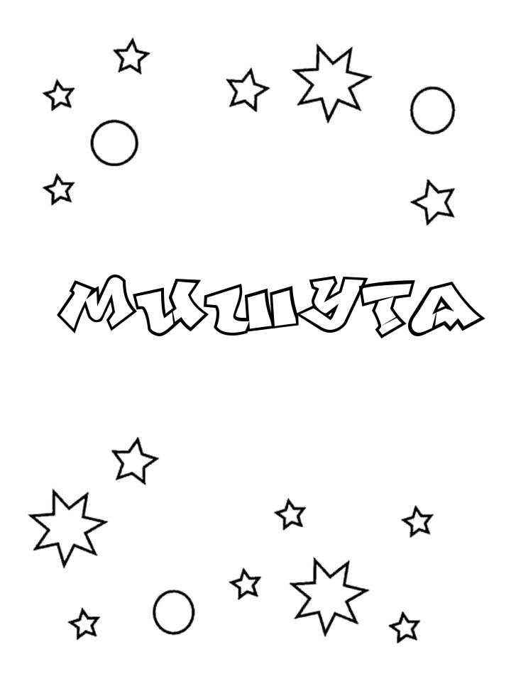 Раскраска Мишута