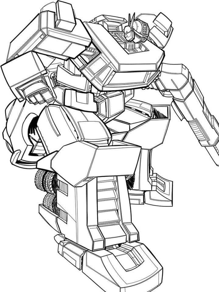 Раскраска Трансформеры (Transformers) Раскраска Трансформеры (Transformers)