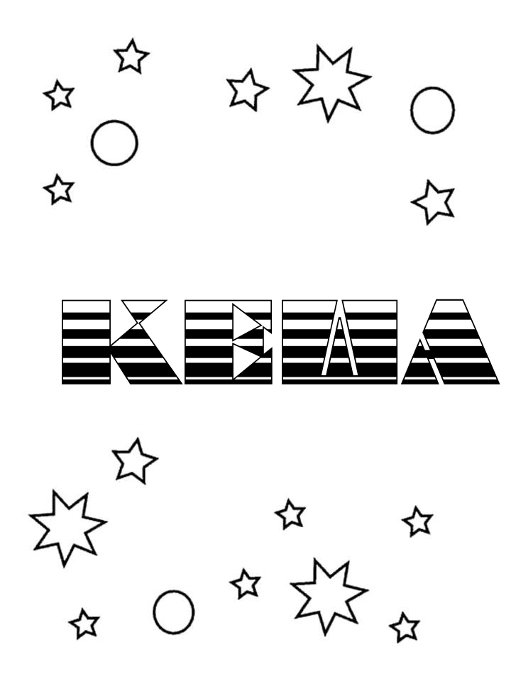 Раскраска Кеша
