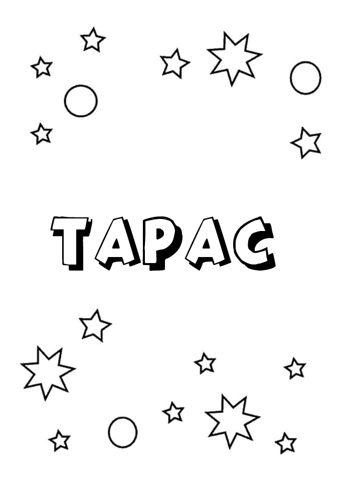 Раскраска Тарас