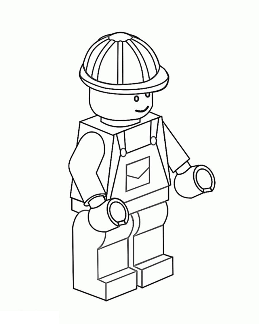 Раскраска Лего (Lego)