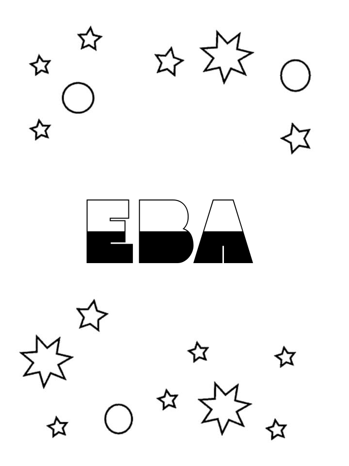 Раскраска Ева