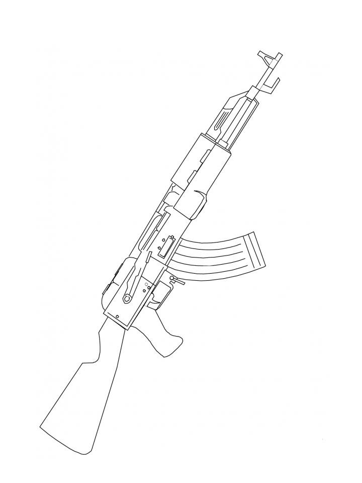 Раскраска Автомат