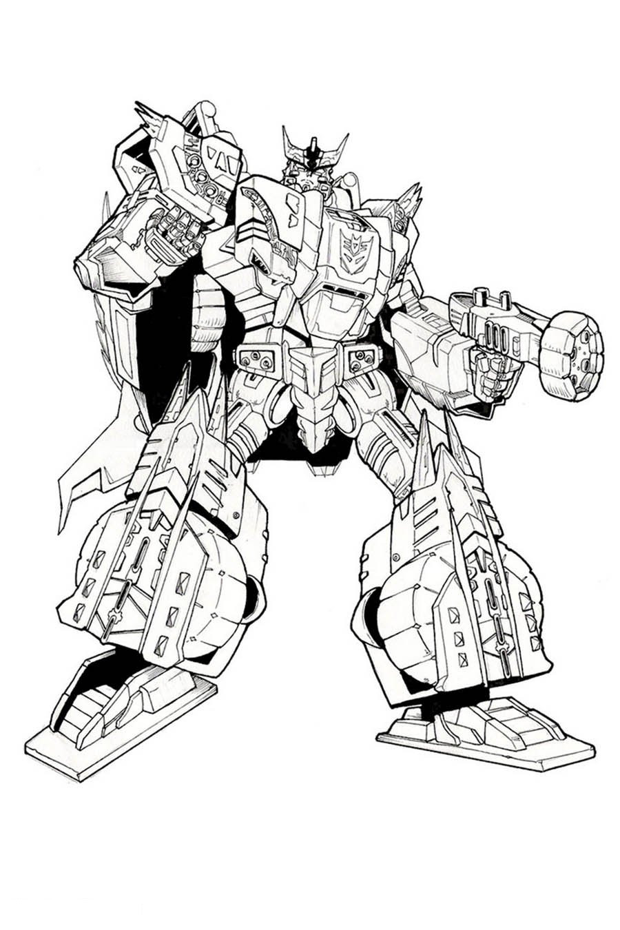 Раскраска Трансформеры (Transformers) Раскраска Трансформеры (Transformers)