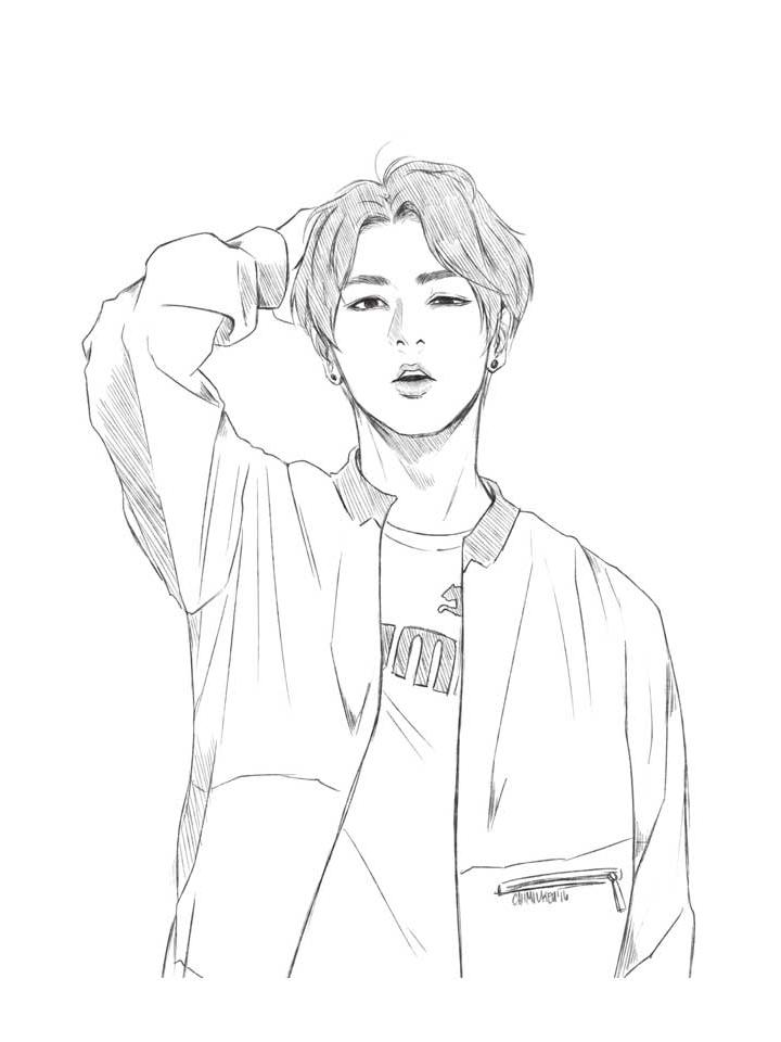 Раскраска БТС (BTS)