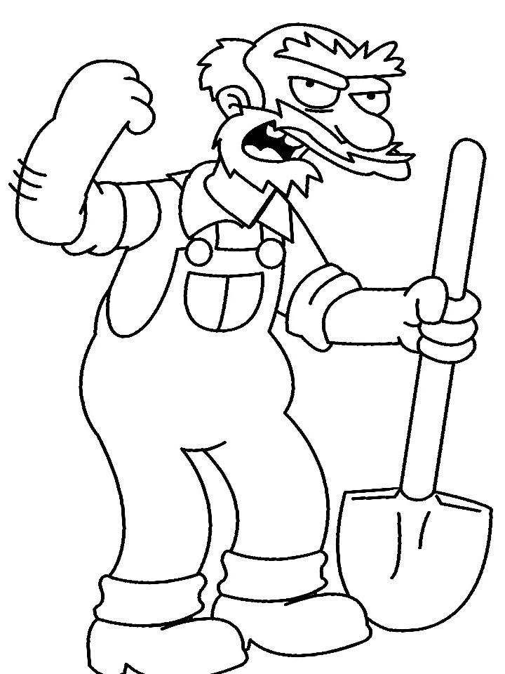 Раскраска Симпсоны (Simpsons) Раскраска Симпсоны (Simpsons)
