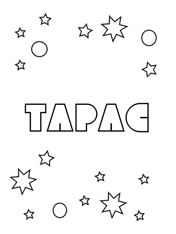 Раскраска Тарас Раскраска Тарас
