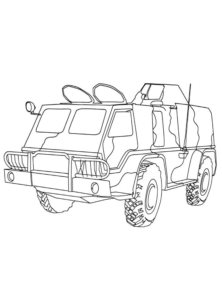 Раскраска БТР Раскраска БТР