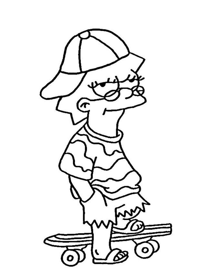Раскраска Симпсоны (Simpsons) Раскраска Симпсоны (Simpsons)